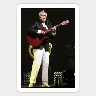 David Byrne Photograph Sticker